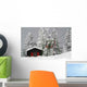 Ski Lift Snow Wall Decal