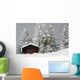 Ski Lift Snow Wall Decal