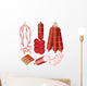 Meat Products Wall Decal