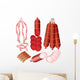 Meat Products Wall Decal