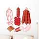 Meat Products Wall Decal