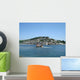 Boats Leaving Harbor Wall Decal
