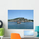 Boats Leaving Harbor Wall Decal