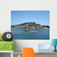 Boats Leaving Harbor Wall Decal