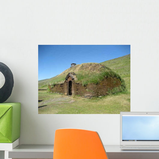 Wikinger Haus Wall Decal