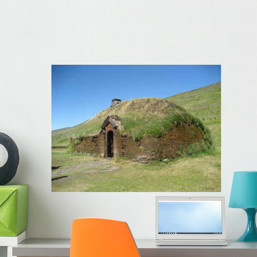 Wikinger Haus Wall Decal