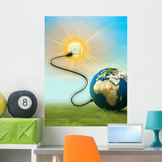 Sun Energy Wall Decal