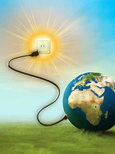 Sun Energy Wall Decal