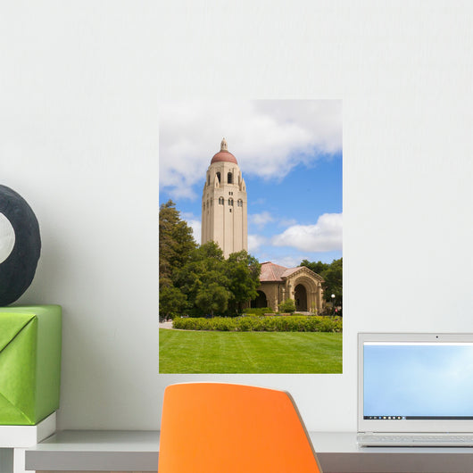 Hoover Tower near Art Wall Decal