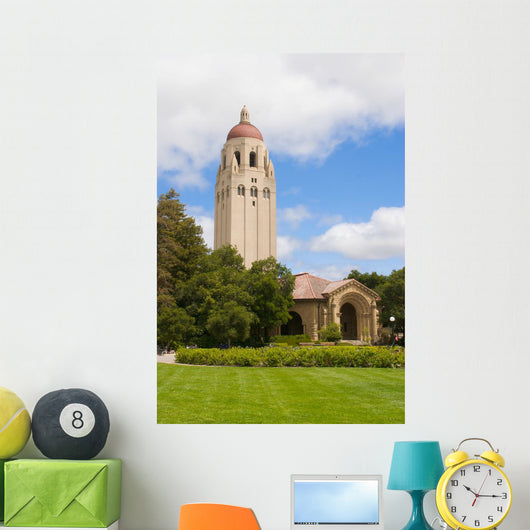 Hoover Tower near Art Wall Decal