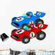 Car Race Wall Decal