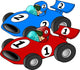 Car Race Wall Decal