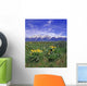 Spring Time Grand Tetons Wall Decal