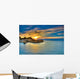 Sunset over Corfu Island Wall Decal