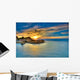 Sunset over Corfu Island Wall Decal