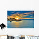 Sunset over Corfu Island Wall Decal