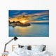 Sunset over Corfu Island Wall Decal