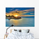 Sunset over Corfu Island Wall Decal