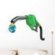 Earth Globe Drop Coming Wall Decal