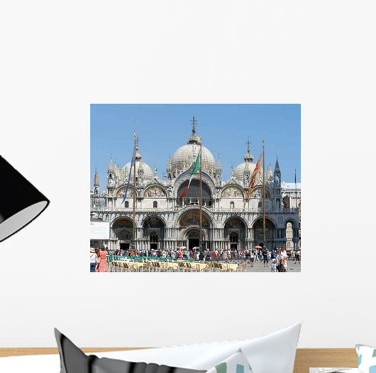 Venice St Mark's Square Wall Decal