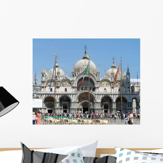 Venice St Mark's Square Wall Decal