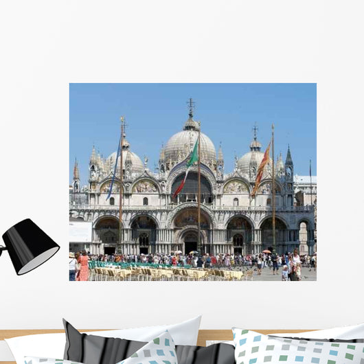 Venice St Mark's Square Wall Decal
