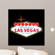 Las Vegas Sign Night Wall Decal