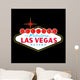 Las Vegas Sign Night Wall Decal