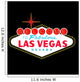 Las Vegas Sign Night Wall Decal