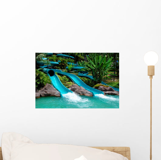 Water Slide Wall Decal
