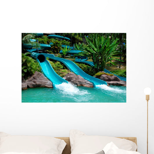 Water Slide Wall Decal