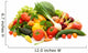 Bio Fresh Fruits and Wall Decal