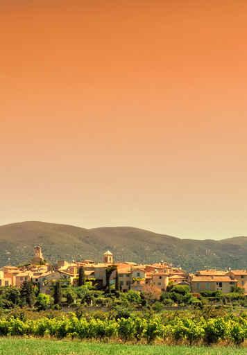 Lumiere Sur Lourmarin Wall Decal