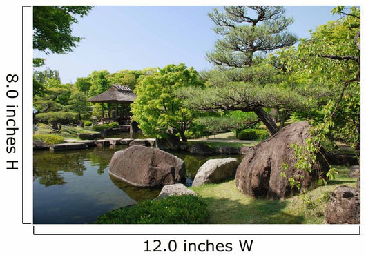 Japanese Himeji Gardens Wall Decal