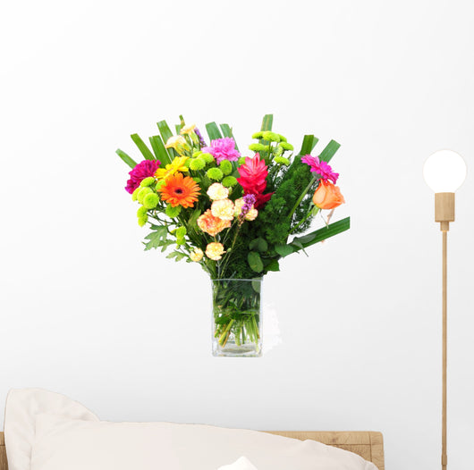 Flower Arrangement Wall Decal