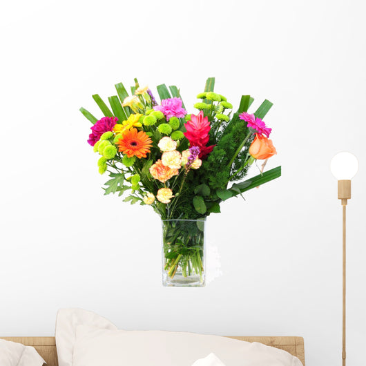 Flower Arrangement Wall Decal