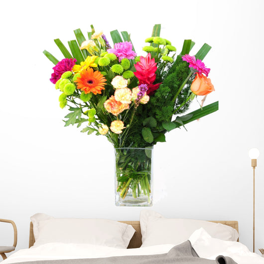 Flower Arrangement Wall Decal