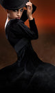 Fashion Style Dancing Lady Wall Decal
