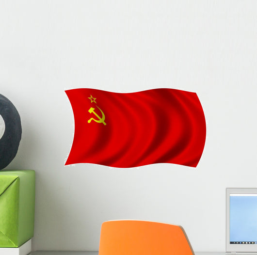 Soviet Union Flag Fahne Wall Decal