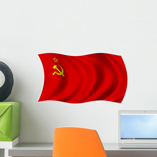 Soviet Union Flag Fahne Wall Decal
