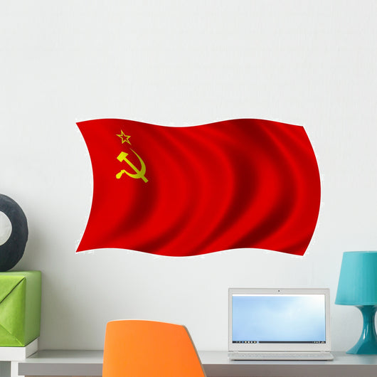 Soviet Union Flag Fahne Wall Decal