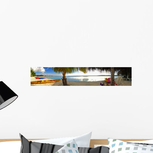 Aitutaki Panoramic Wall Decal