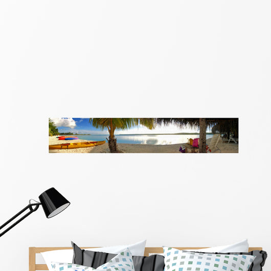 Aitutaki Panoramic Wall Decal