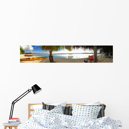 Aitutaki Panoramic Wall Decal