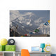 Prayer Flags and Mt Wall Decal
