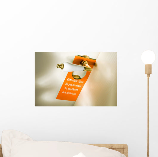 Please Do Not Disturb Wall Decal