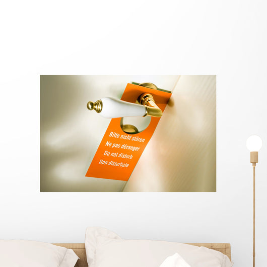 Please Do Not Disturb Wall Decal