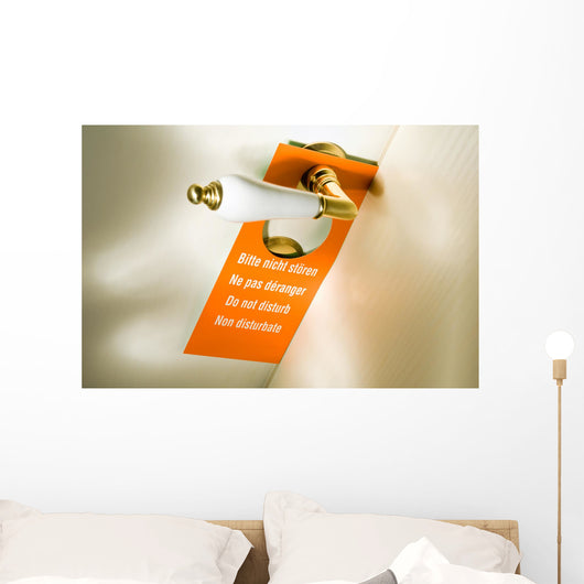 Please Do Not Disturb Wall Decal