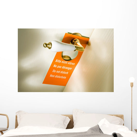 Please Do Not Disturb Wall Decal