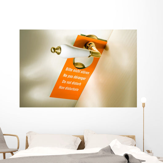 Please Do Not Disturb Wall Decal